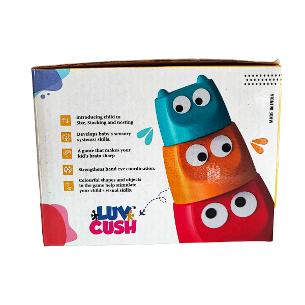 Luvcush Stacking cups with Ball