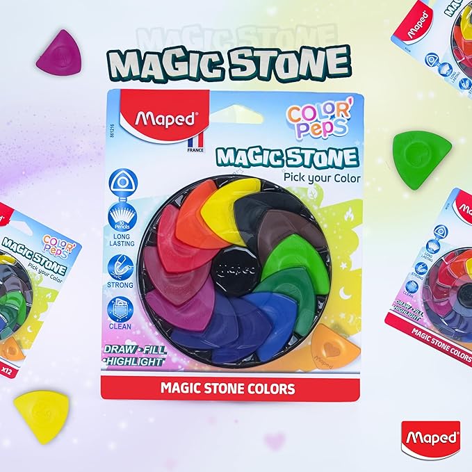 MAPED MAGIC STONE COLOURS - 12 SHADES