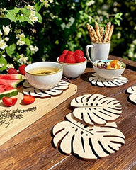 MDF Stencil Leaf cutout - 4 inch