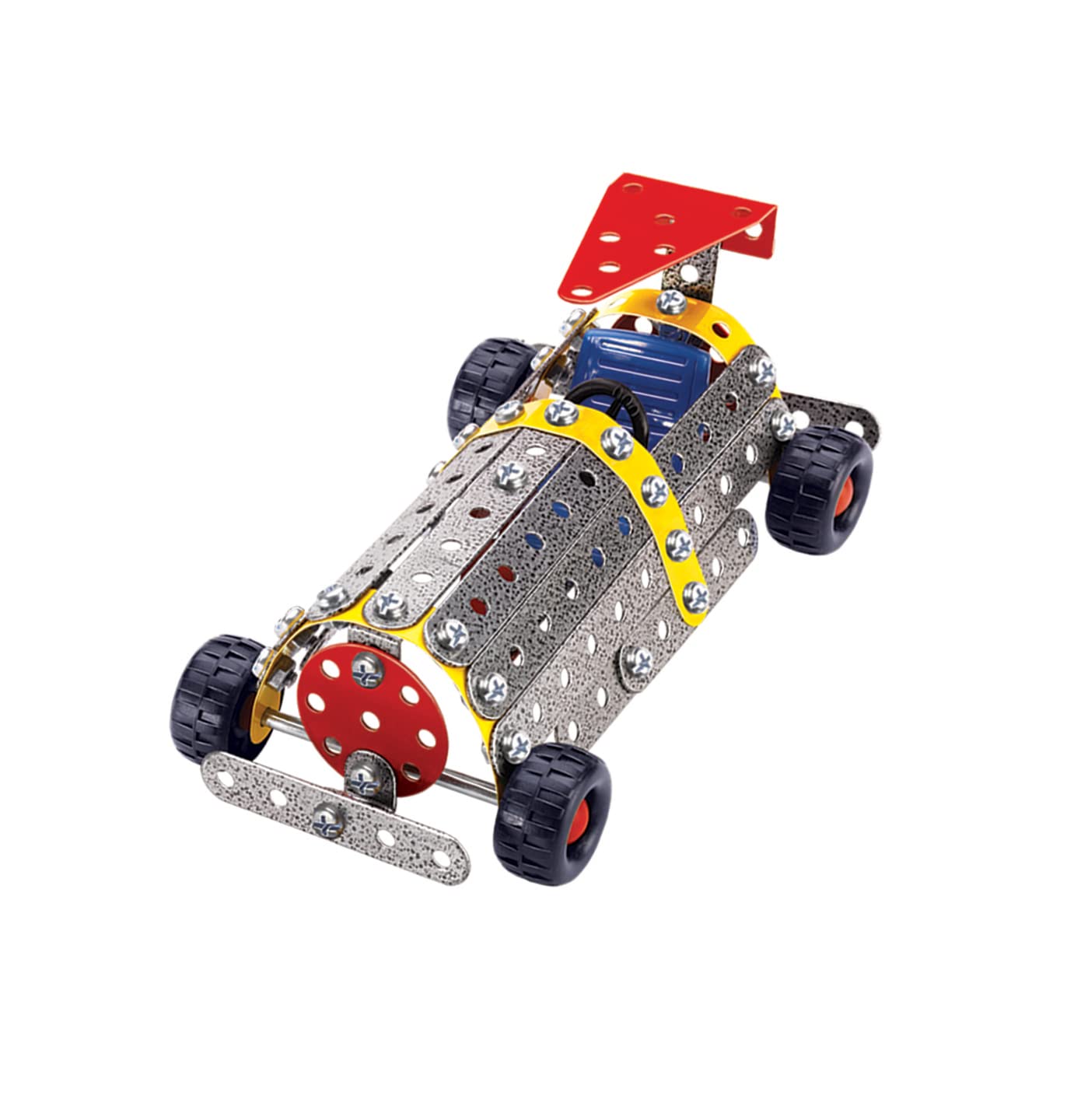 MEC-O-Tec Vintage Cars Metal Construction Toy 5 Models 160 Pieces