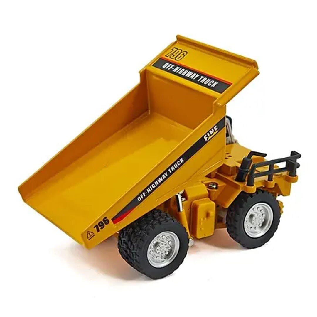 MINI RC DUMPER TRUCK TOY with Tin Box-Any 1 color JCB