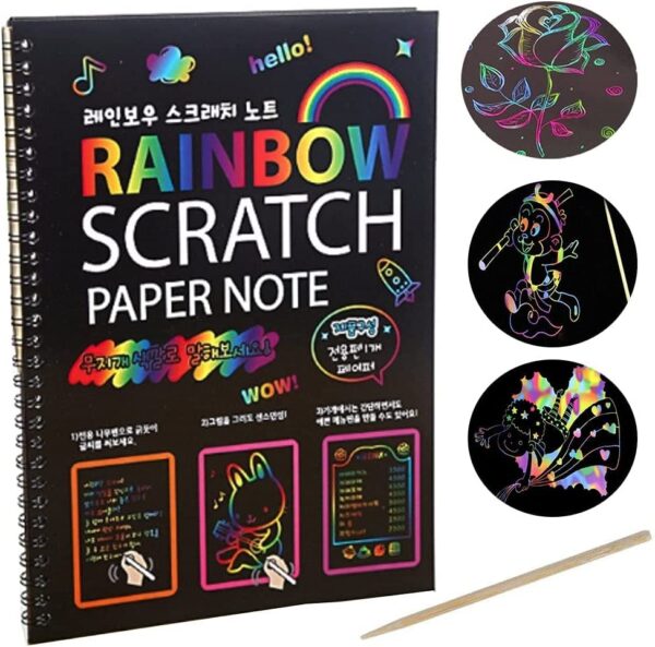 Magic Scratch Notebook/Diary BIG