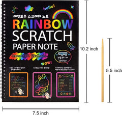 Magic Scratch Notebook/Diary BIG