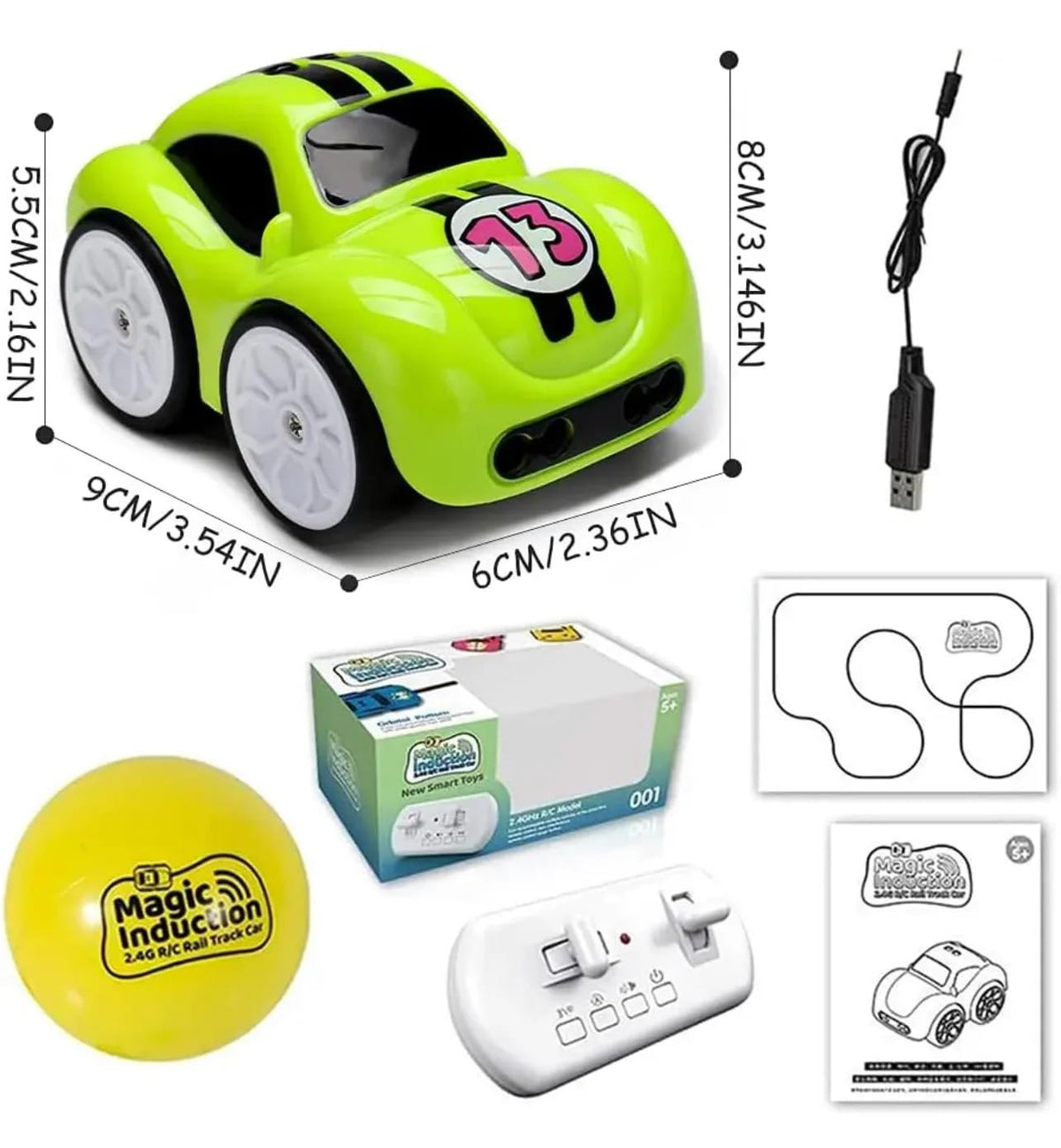 Magic Sensor RC Car – Smart Line-Following Toy – Free SHIPPING