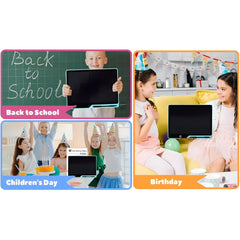 16-inch Magic lLCD Slate Writing Tablet with Stylus Pen, for Drawing, Playing, Noting by Kids & Adults (Rechargeable LCD Writing Tablet)