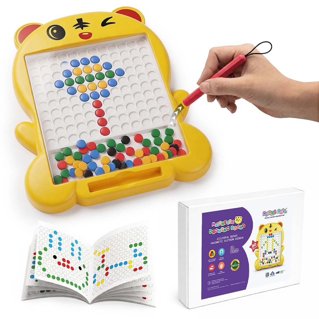 Magic Magpad Dots - Magnetic Pattern Learning Board for Kids-Any 1
