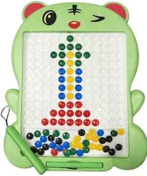 Magic Magpad Dots - Magnetic Pattern Learning Board for Kids-Any 1