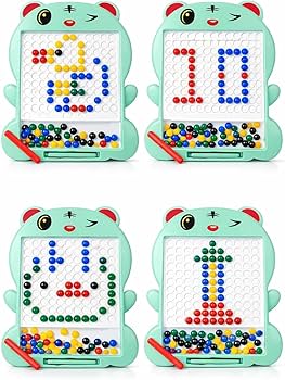 Magic Magpad Dots - Magnetic Pattern Learning Board for Kids-Any 1