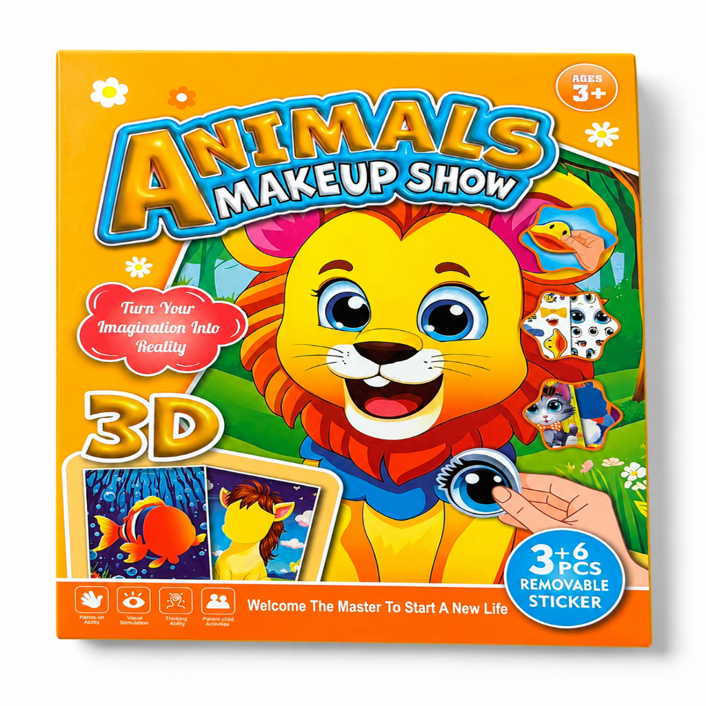 Magical Face Changing Sticker Book - Any 1 Random