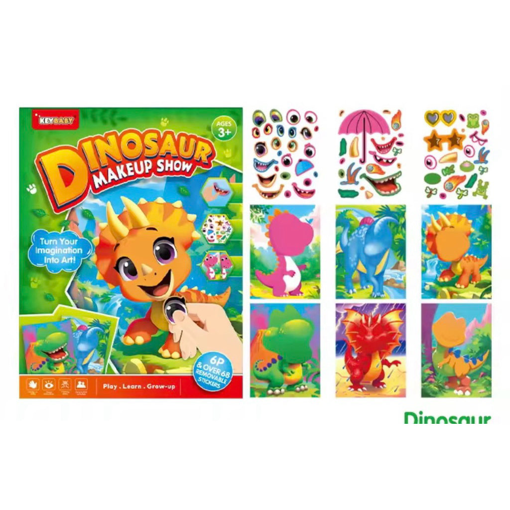 Magical Face Changing Sticker Book - Any 1 Random