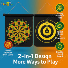 Magnetic Dart Board big with 4 darts