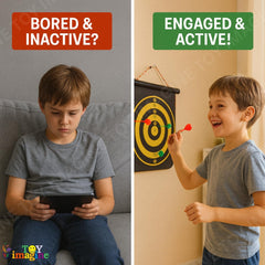 Magnetic Dart Board big with 4 darts