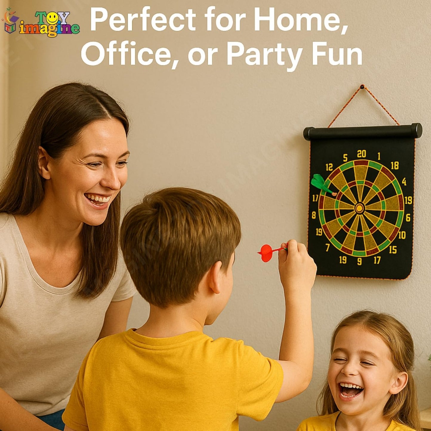 Magnetic Dart Board big with 4 darts