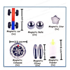 Magnetic Science Experiment Kit – Fun STEM Box for Kids