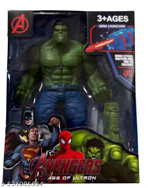 Marvel Avengers Hulk Toy Scale Collectible Toy With Launcher