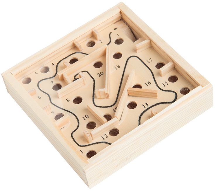 Maze ball game