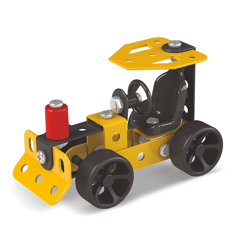 Mechanix Beginner Bulldozer, Diy Stem And Education Metal Construction Set, For Boys & Girls, Multicolour, 7Y+