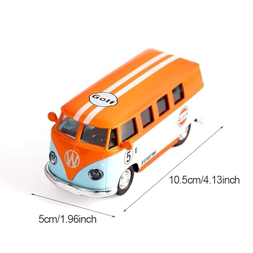 Metal Gulf Bus Diecast Models for Volkswagen-Any 1