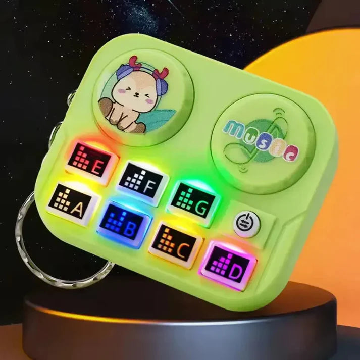 Mini DJ Machine Sound & LED Keychain-Any 1