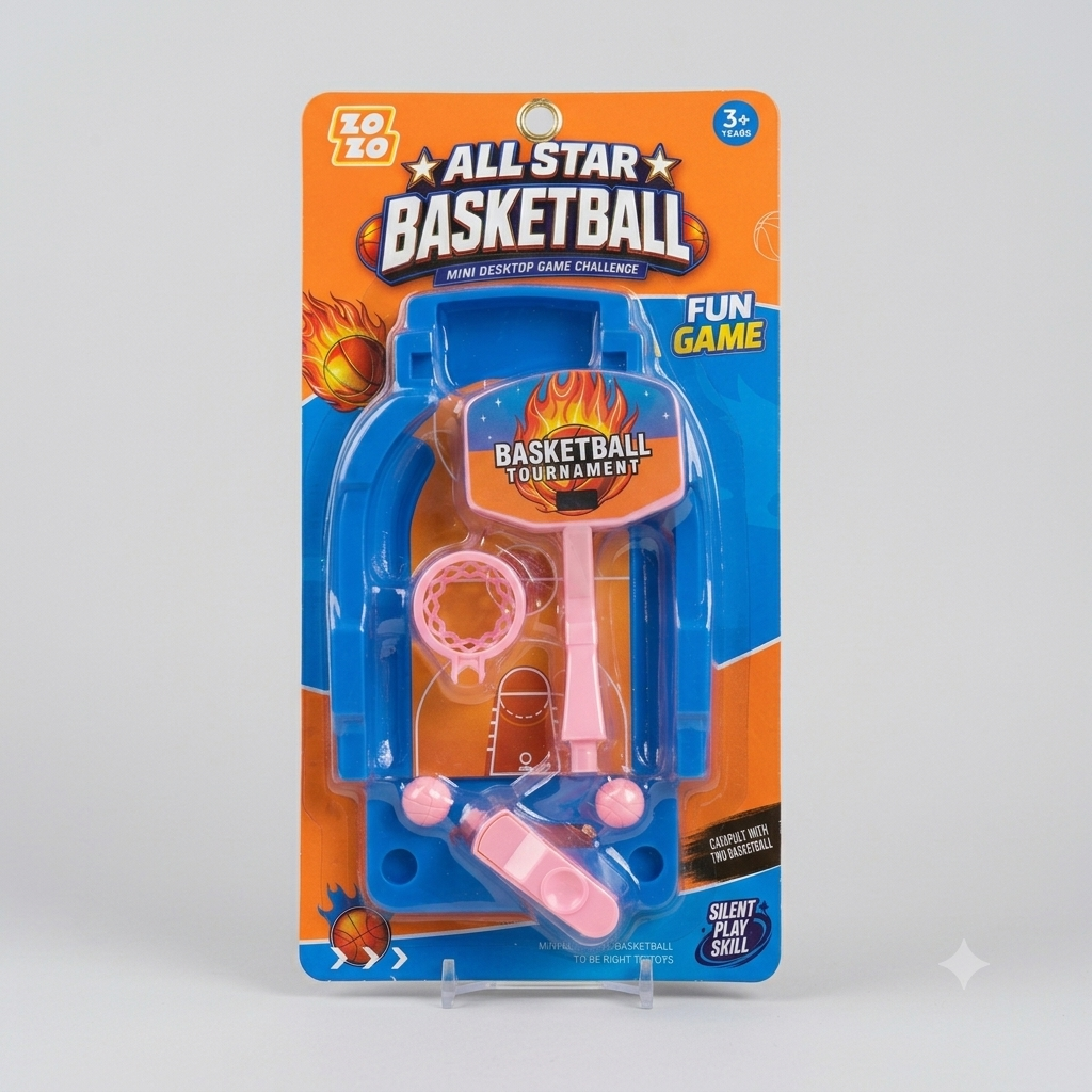 Mini Desktop Basketball Game Set for Kids