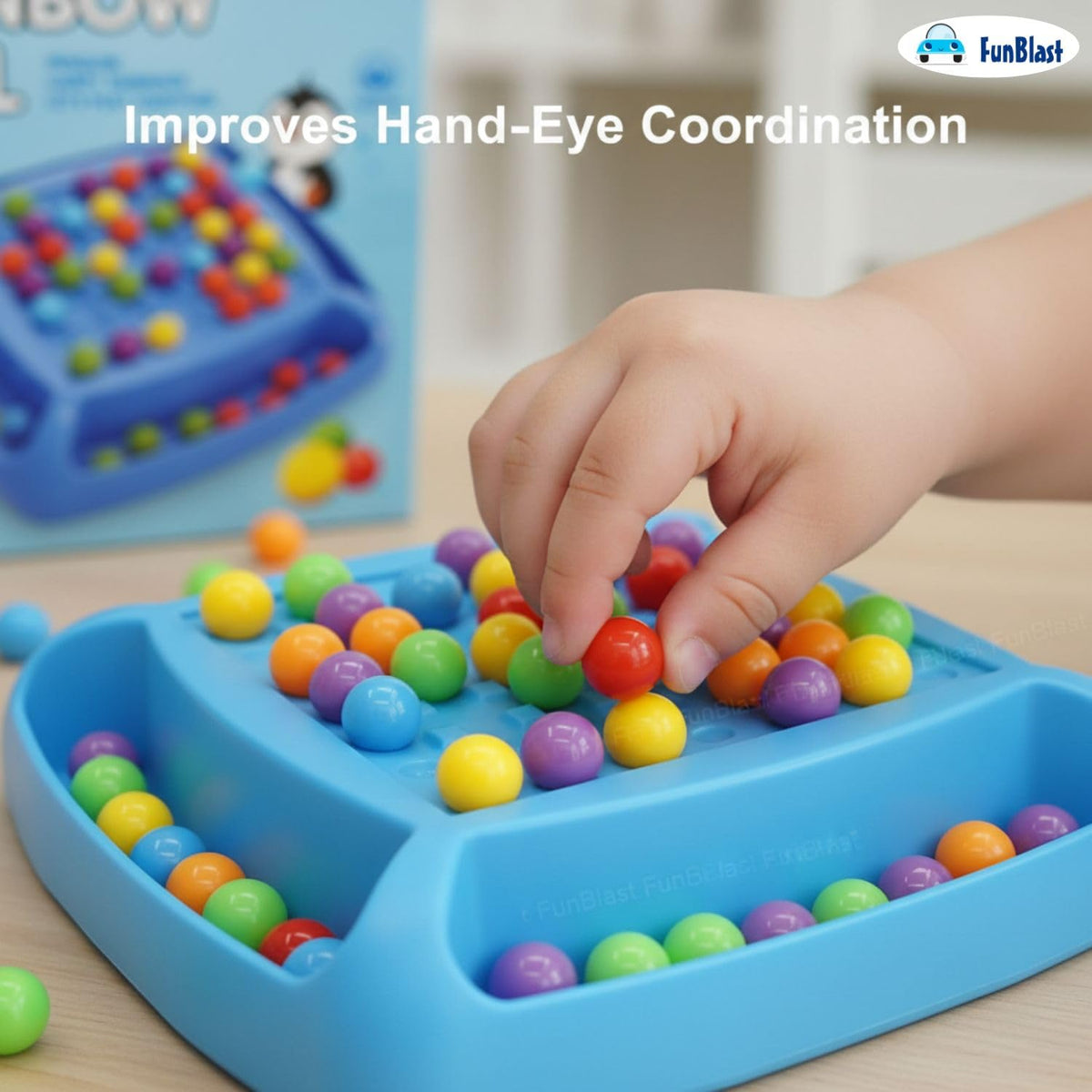 Mini Rainbow Ball Chess Game  - Random Color Dispatch