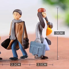 Miniature Traditional Chinese Couple Statue