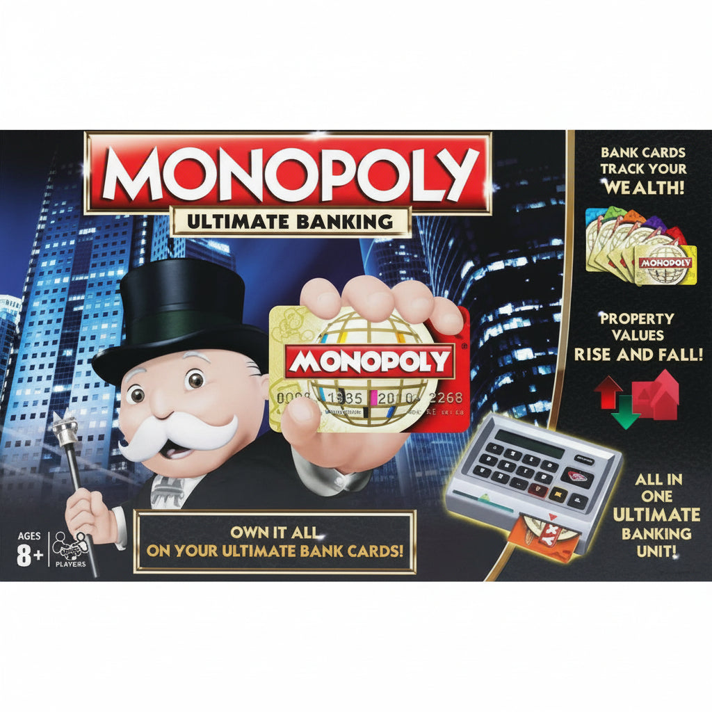 Monopoly Ultimate Banking Board Game Family Strategy