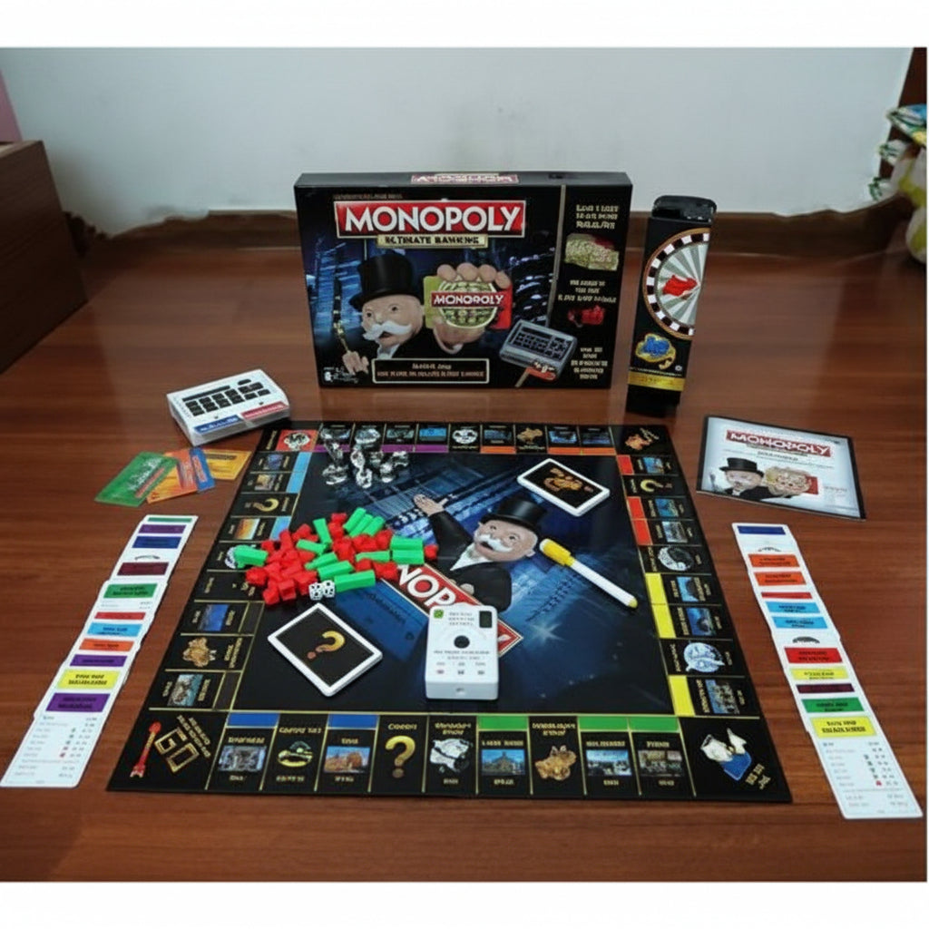 Monopoly Ultimate Banking Board Game Family Strategy