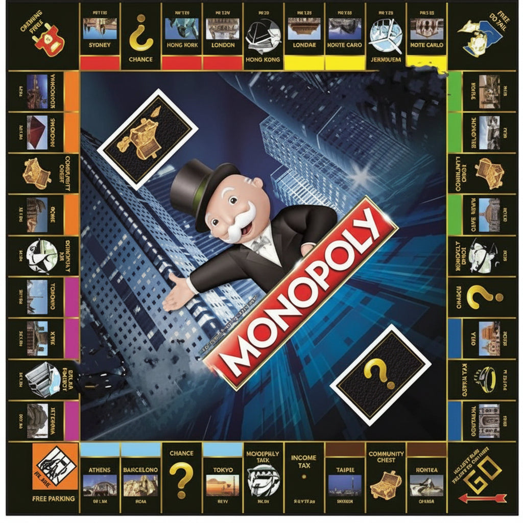 Monopoly Ultimate Banking Board Game Family Strategy