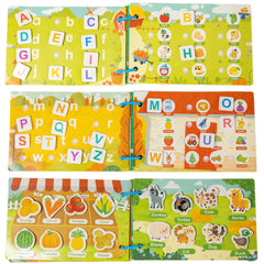 Montessori Busy Book for Kids-Preschool Sensory Play Book for Fine Motor Skills & Cognitive Development-Any 1 Book