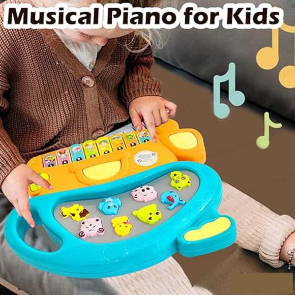 Mushroom Design Musical Piano Keyboard Toy for Kids
