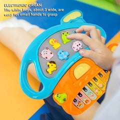 Mushroom Design Musical Piano Keyboard Toy for Kids