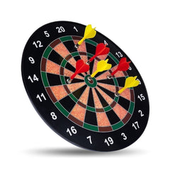 Non wooden Magnetic Dartboard with 4 Soft Darts, Suitable for Kids Soft Tip Dart  (Pack of1)