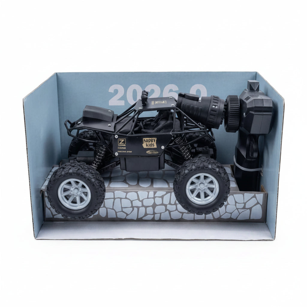 Off-Road RC Monster Truck with Camera & Colourful Smoke Effect with 1 Rechareable Battery