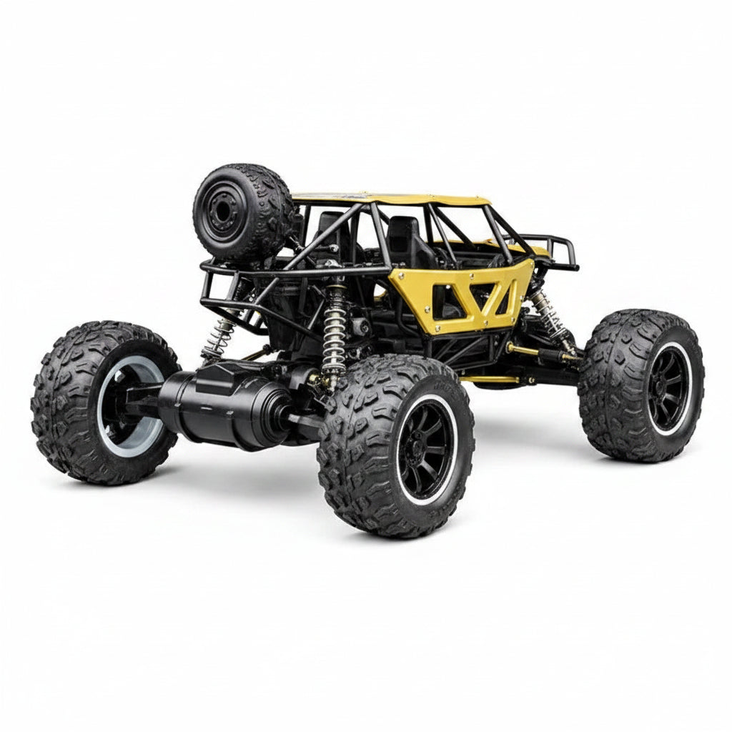 Off-Road RC Monster Truck with Camera & Colourful Smoke Effect with 1 Rechareable Battery