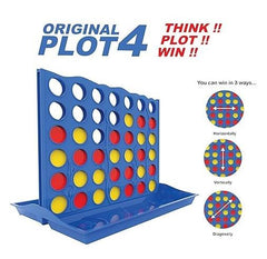 PLOT 4 Big Board Game Strategy Game for 2 Players