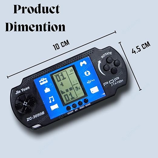 POP Station Handheld Video Game Console – Classic Retro Brick Game