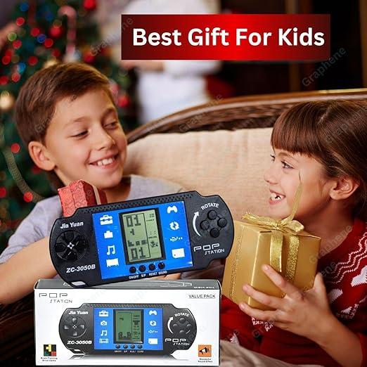 POP Station Handheld Video Game Console – Classic Retro Brick Game
