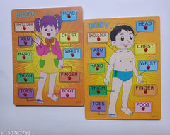 Parts of Body Pin board