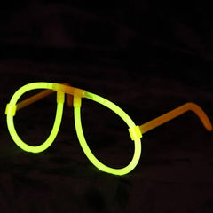 Party Propz Neon Glow Stick Eye Glasses With Connector-Any 1