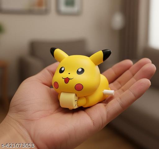Pikachu windup key toy  Movable Action Figure- 12 cm