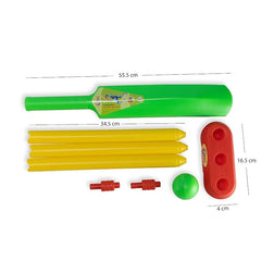 Plastic Cricket Bat and Ball Toy for Kids, Bat Ball Set -Random Color