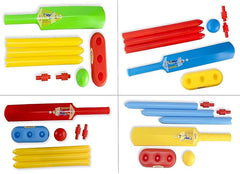 Plastic Cricket Bat and Ball Toy for Kids, Bat Ball Set -Random Color