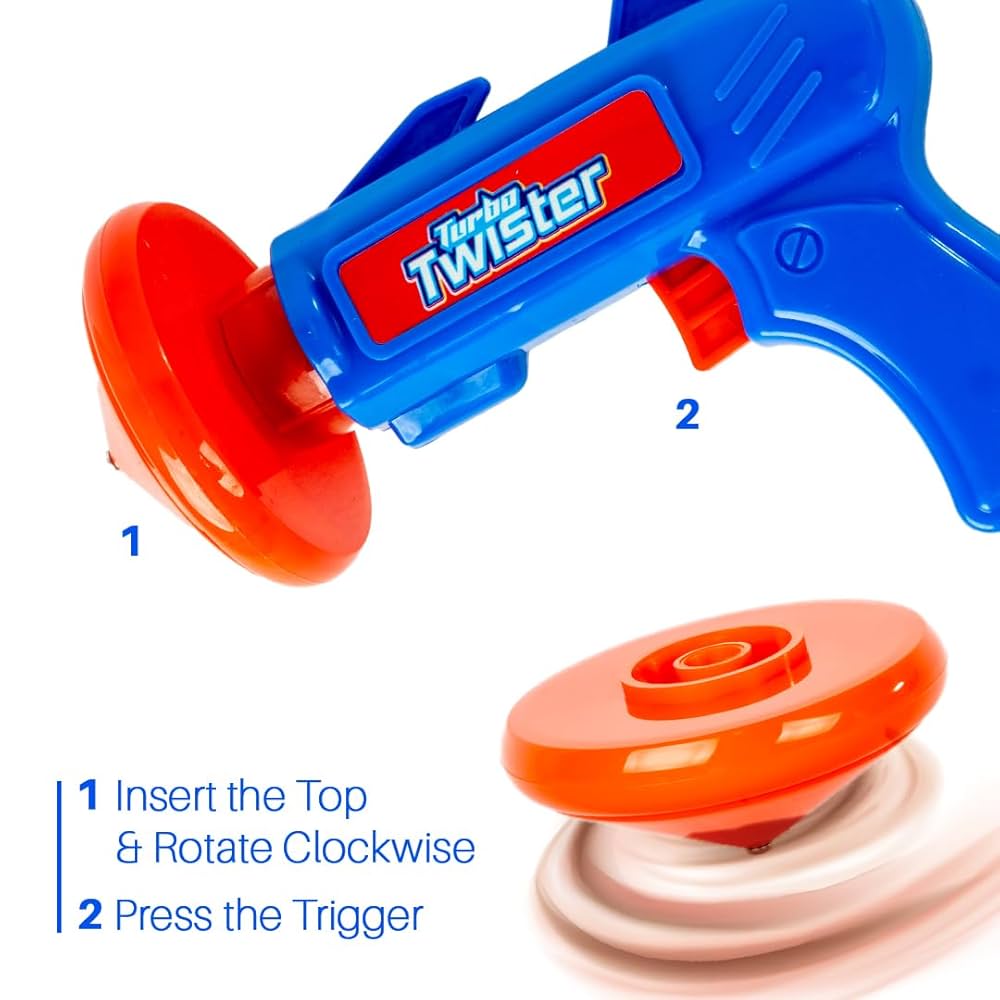 Plastic Turbo Twister - Super Top Fun Game - Gun Pambaram
