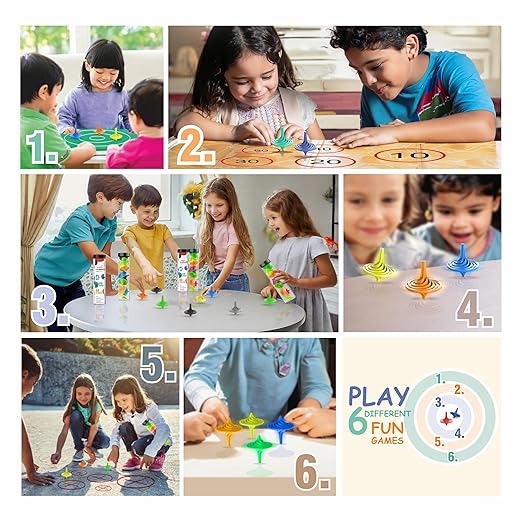 Plastic spinning Top - Any 1 piece