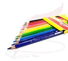 Playdoh 12 piece Triangular Color Pencil-BIG