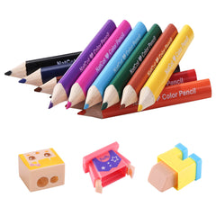 Playdoh 12 piece Triangular Color Pencil-BIG