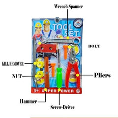 Plumber Tool Set for Kids Watch Ur Kid Repairing All Ur Stuff (Multicolour, Random Set)