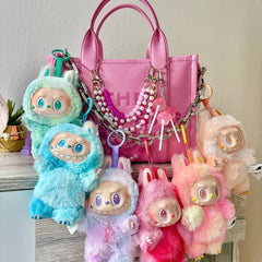 Pop Mart Labubu Keychain The Monsters Big into Energy Series Vinyl Plush Pendant Blind Box Blind Box Figures