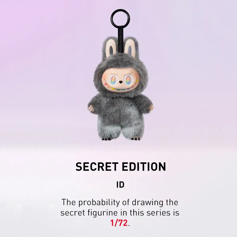 Pop Mart Labubu Keychain The Monsters Big into Energy Series Vinyl Plush Pendant Blind Box Blind Box Figures